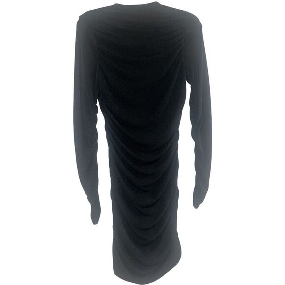 ✨Barbot Demi Rouched Sz Medium Dress In Black✨ - Picture 13 of 15